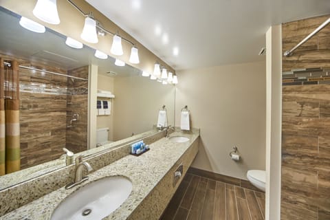 Regal Suite | Bathroom | Combined shower/tub, free toiletries, hair dryer, towels