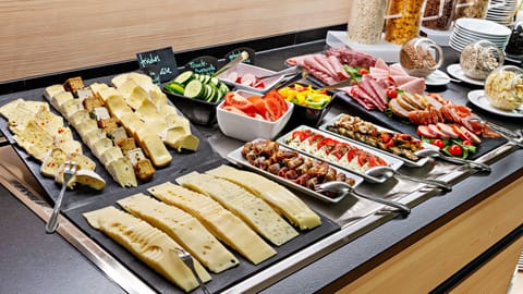 Daily buffet breakfast (EUR 19 per person)