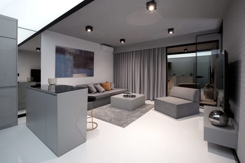Luxury Apartment | Living area | Smart TV