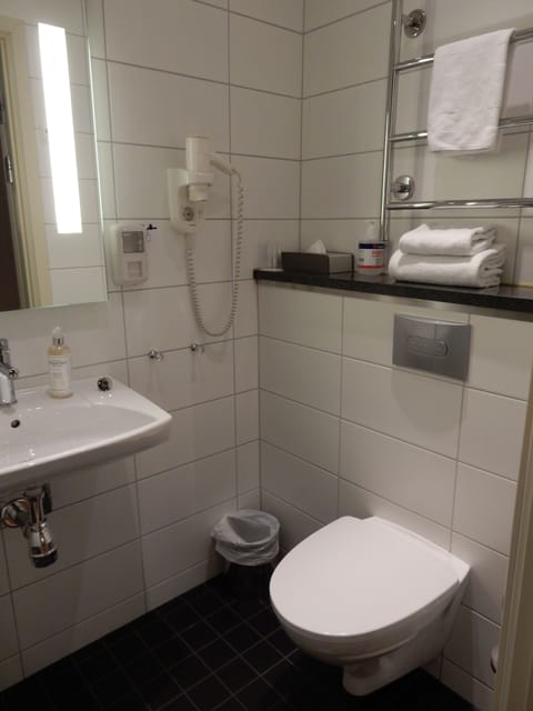 Standard Single Room | Bathroom | Free toiletries, hair dryer, towels