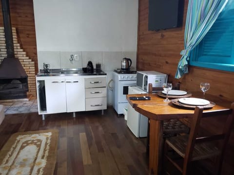 Superior Cabin, Jetted Tub | Private kitchen | Fridge, microwave