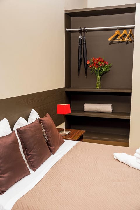 Superior Double Room, Terrace | Premium bedding, laptop workspace, blackout drapes, bed sheets