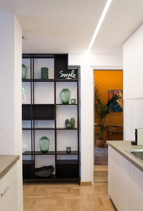 Executive Apartment (302) | Private kitchen | Fridge, stovetop, espresso maker, electric kettle