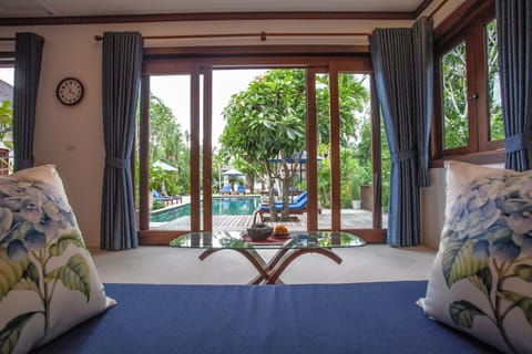 Exclusive Villa, 3 Bedrooms, Non Smoking, Pool View | View from room
