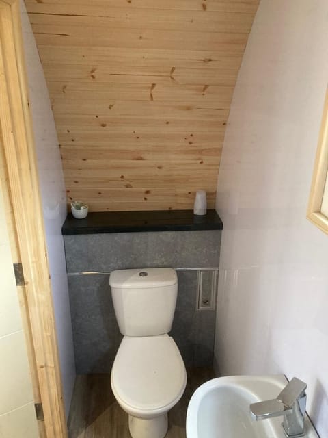 Free toiletries, hair dryer, soap, shampoo