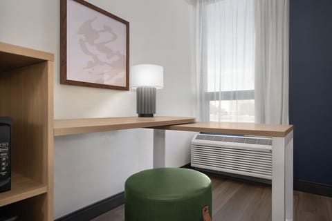 50-inch flat-screen TV with cable channels