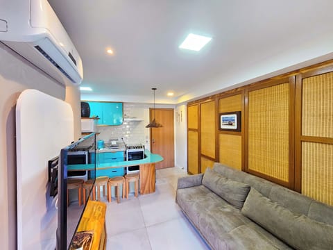 Basic Apartment | Living area | 32-inch Smart TV with satellite channels, TV