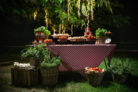 Lunch and dinner served, local cuisine