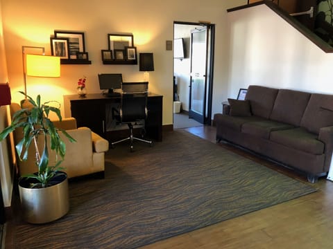 Lobby sitting area