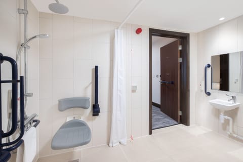 Room, 1 Double Bed, Accessible, Non Smoking | Accessible bathroom