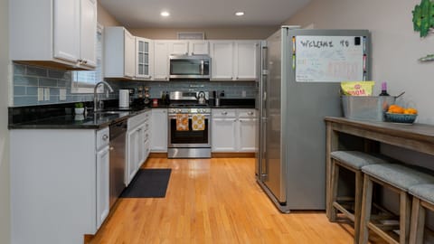 Well stocked kitchen