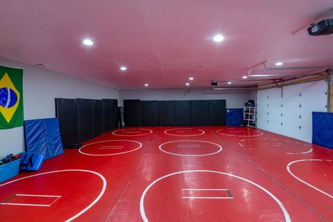 THIS IS THE GARAGE!  Kids love it! Adults love it! Yoga loves it, Sound System!