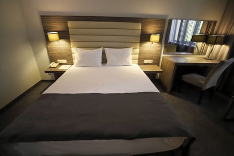 Standard Double Room | In-room safe, desk, soundproofing, iron/ironing board