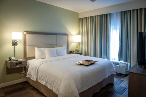 Suite, 1 King Bed with Sofa bed, Accessible, Bathtub (Wet Bar) | In-room safe, desk, laptop workspace, blackout drapes