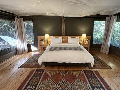 Romantic Tent, 1 Bedroom, Fireplace | Individually decorated, individually furnished, laptop workspace