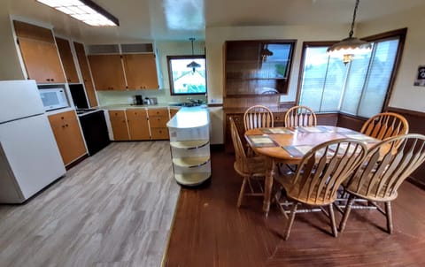Kitchen and dining room
