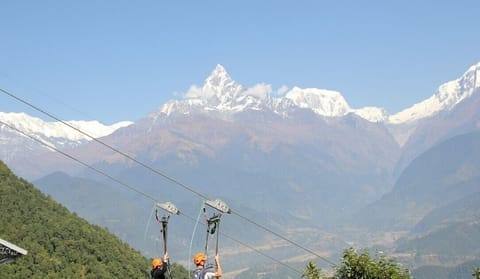 Ziplining