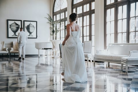 Indoor wedding