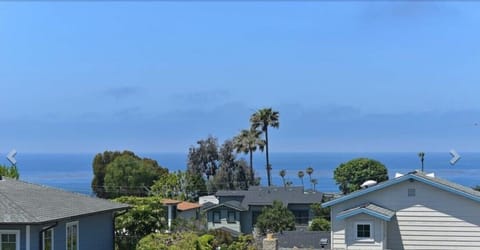 Just a short walk from the coast