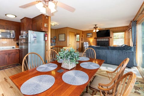 View from Dining Room into Living Area
