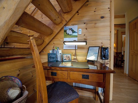 SWP Miles Behind cabin office area