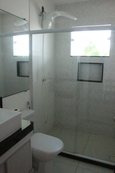 Comfort Quadruple Room, Smoking, Garden View | Bathroom | Shower, towels, soap