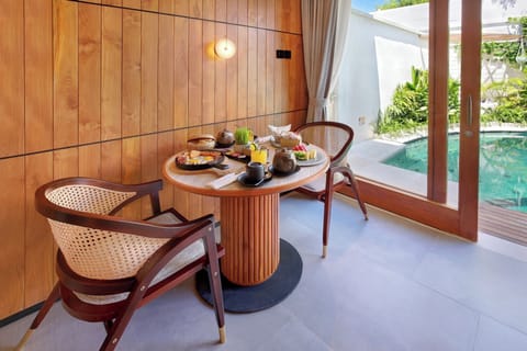 Grand Smart 1 Bedroom Villa with Private Pool & Hot Tub | Living area | LED TV, Netflix, streaming services