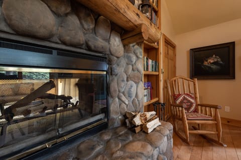 Meadow Bright | Living area | Fireplace