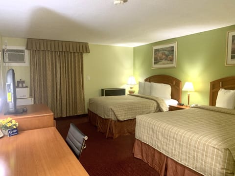 Superior Double Room, 2 Queen Beds | Select Comfort beds, desk, blackout drapes, soundproofing