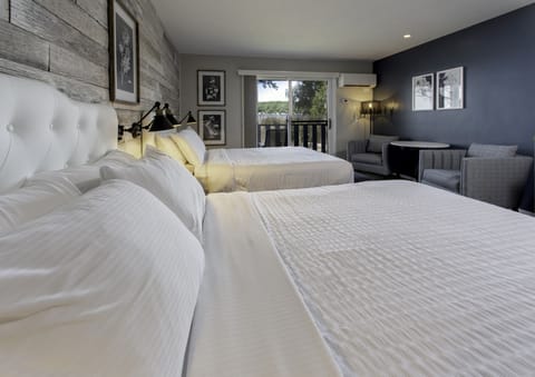 Room, 2 Queen Beds, Balcony, Bay View | Premium bedding, pillowtop beds, free WiFi, bed sheets