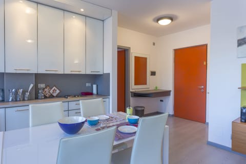 Apartment, 1 Bedroom | Private kitchenette | Full-size fridge, microwave, stovetop, dishwasher