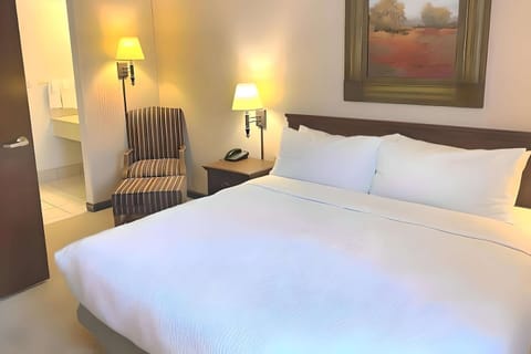 Standard Room, 1 King Bed, Non Smoking | Premium bedding, in-room safe, desk, laptop workspace