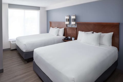 Standard Room, 2 Queen Beds | 1 bedroom, premium bedding, in-room safe, desk