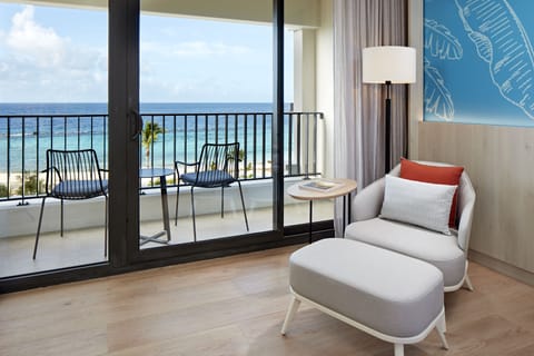 Premium Room, 1 King Bed, Balcony, Ocean View | View from room