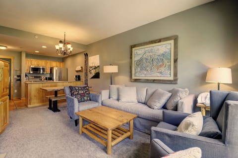 Open concept living area