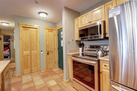 Kitchen and entryway