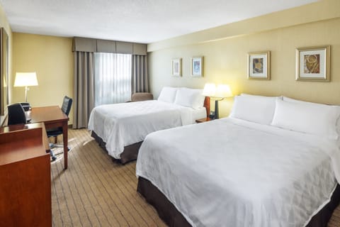 Standard Room, 2 Queen Beds | Hypo-allergenic bedding, pillowtop beds, in-room safe, desk