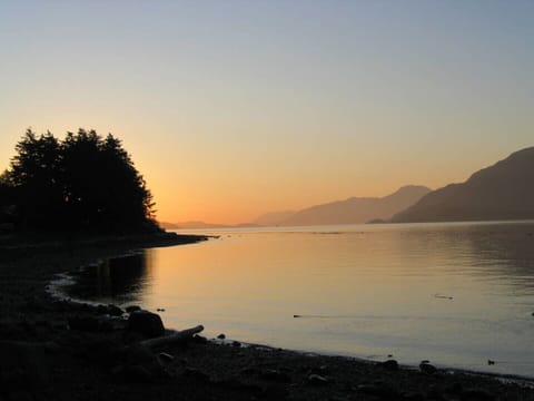 Sunrise from the lodge