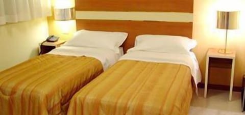 Double or Twin Room | Frette Italian sheets, Select Comfort beds, desk, soundproofing