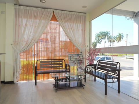 Lobby sitting area