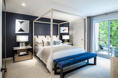 Premium bedding, minibar, in-room safe, laptop workspace