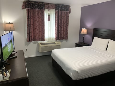 Single Room, 1 Queen Bed | Pillowtop beds, desk, free WiFi, bed sheets