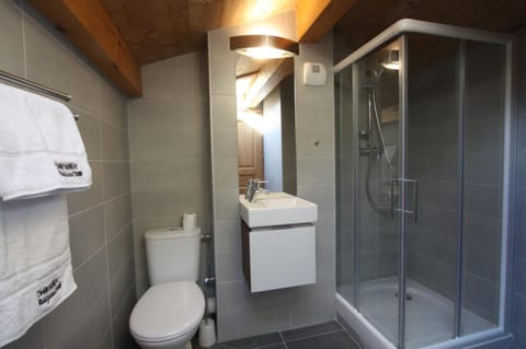 Superior Apartment | Bathroom | Free toiletries, hair dryer, towels