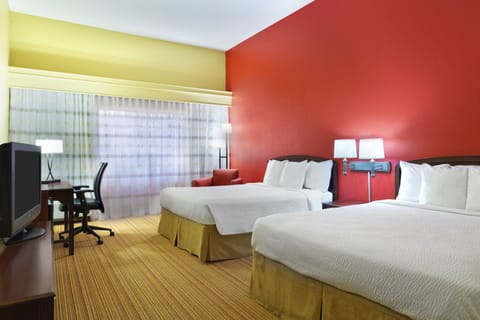 Room, 2 Queen Beds | Premium bedding, down comforters, desk, laptop workspace