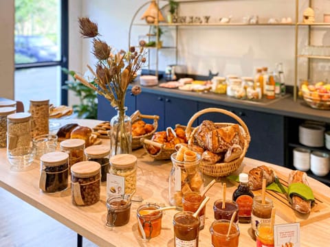 Daily buffet breakfast (EUR 12 per person)