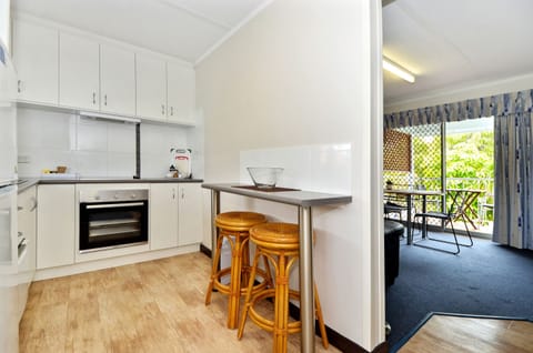 Two-Bedroom Apartment | Private kitchen | Full-size fridge, microwave, stovetop, coffee/tea maker