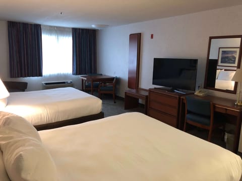 Suite, 2 Queen Beds | In-room safe, desk, blackout drapes, iron/ironing board