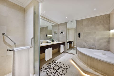 Presidential Suite, 1 Bedroom, Non Smoking | Bathroom | Combined shower/tub, designer toiletries, hair dryer, bathrobes