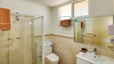 Family Room, Non Smoking, Balcony | Bathroom | Shower, hair dryer, towels