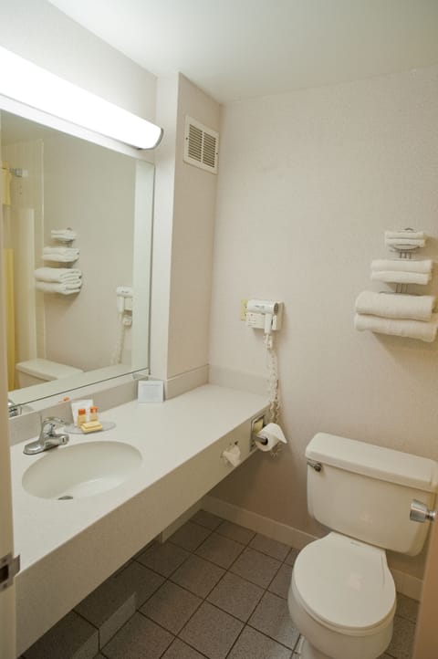Business Room, 1 King Bed | Bathroom | Combined shower/tub, hair dryer, towels